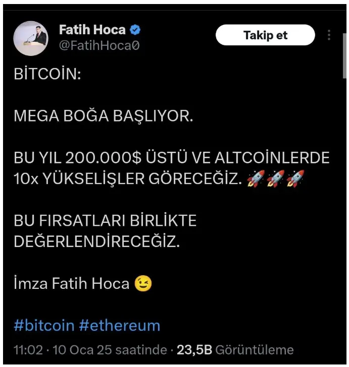 Ben Kripto İşlemi Yapsaydım Kripto Influencerlarını Takip Etmezdim!